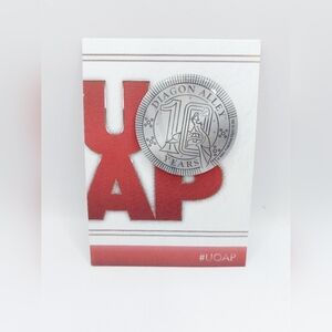 UOAP Harry Potter Diagon Alley 10Yr Anniversary Pin Annual Passholder Button New